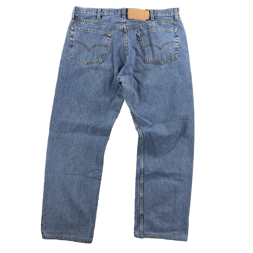 VTG‎ Levi's 501 Jeans Mens 38x30 Blue Med Wash Regular Straight Button Fly Denim